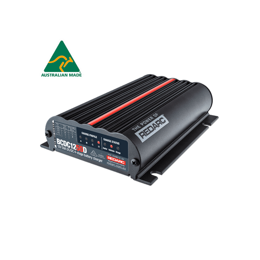 Accelerate 4wd and Caravan Electrics DUAL INPUT 50A IN-VEHICLE DC BATTERY CHARGER