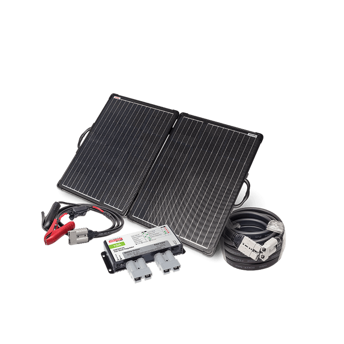 Accelerate 4wd and Caravan Electrics REDARC 120W Folding Solar Panel Kit