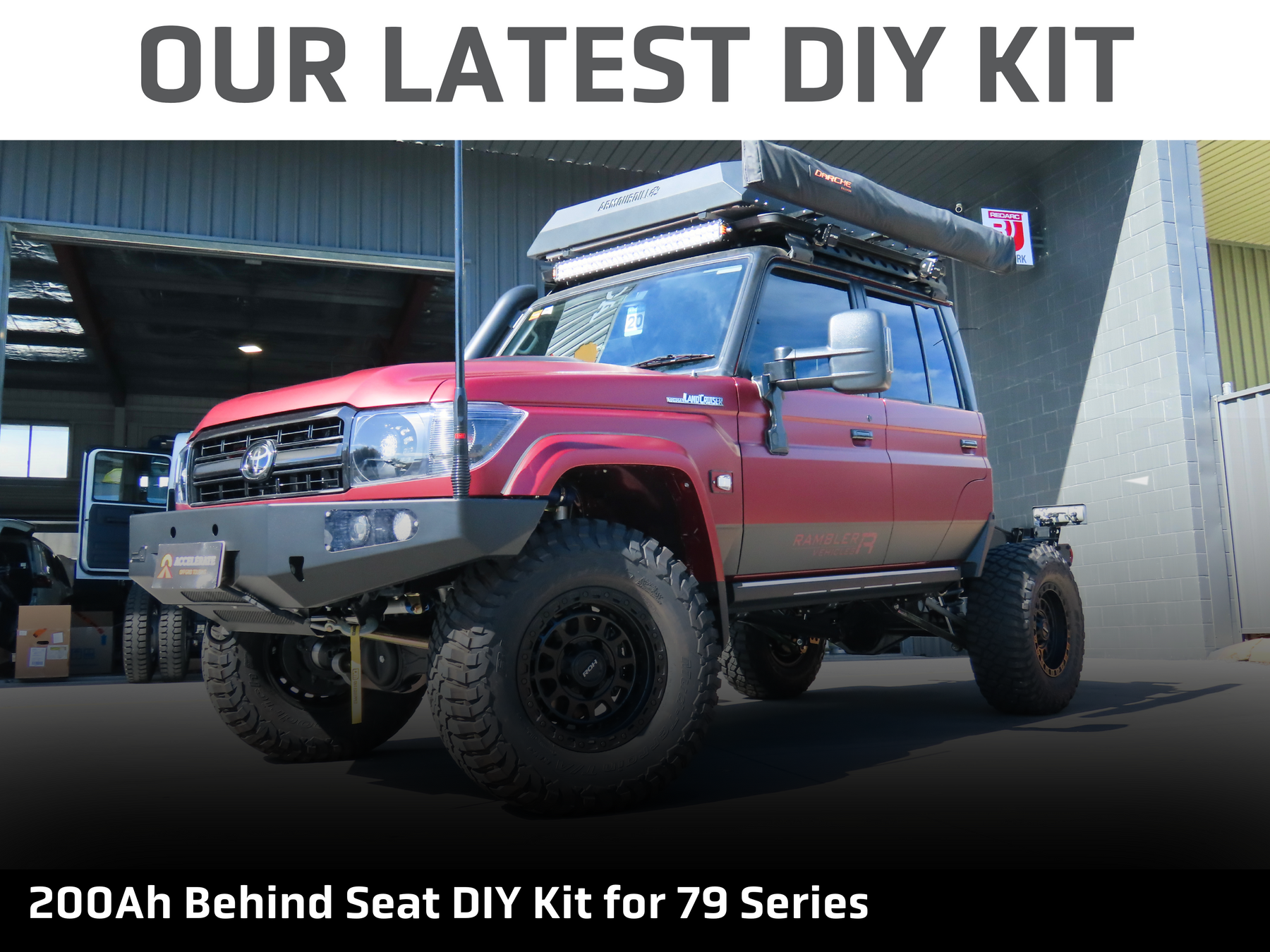 The best DIY Dual Battery Kit for 79 Series Toyota LandCruisers