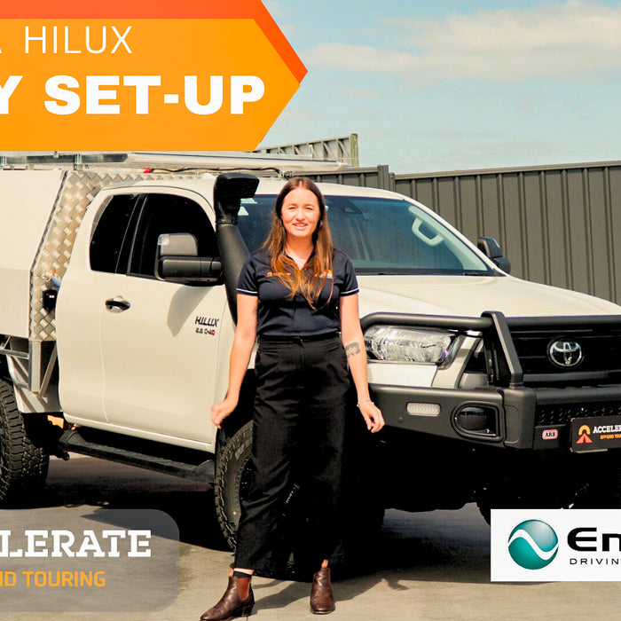 Toyota Hilux Canopy Setup for Off-Grid living with Enerdrive