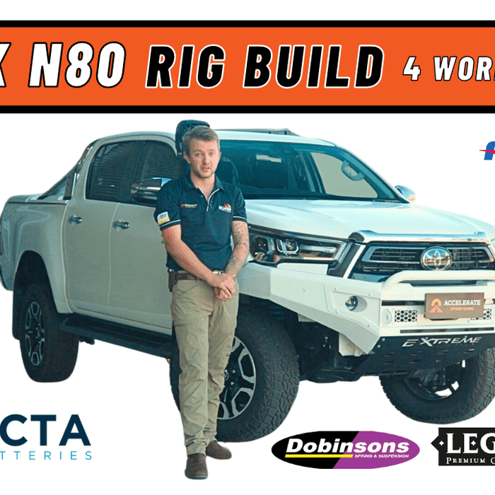 2022 N80 Toyota Hilux Built for Work & Play - Complete Rig Build
