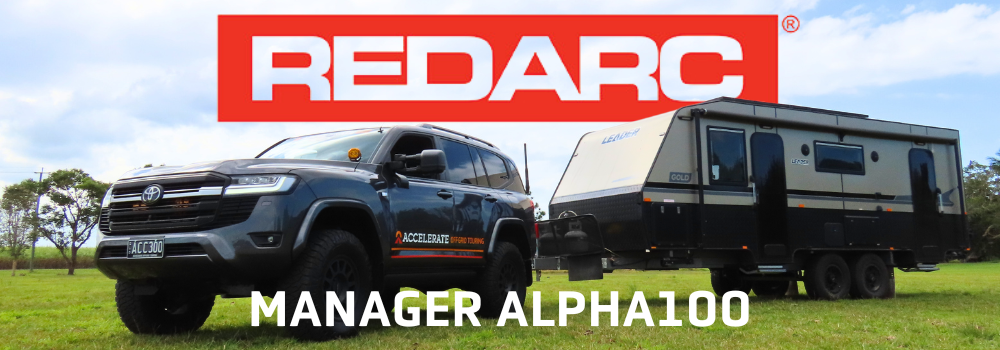 REDARC MANAGER ALHPA 100 ACCELERATE OFF-GRID TOURING