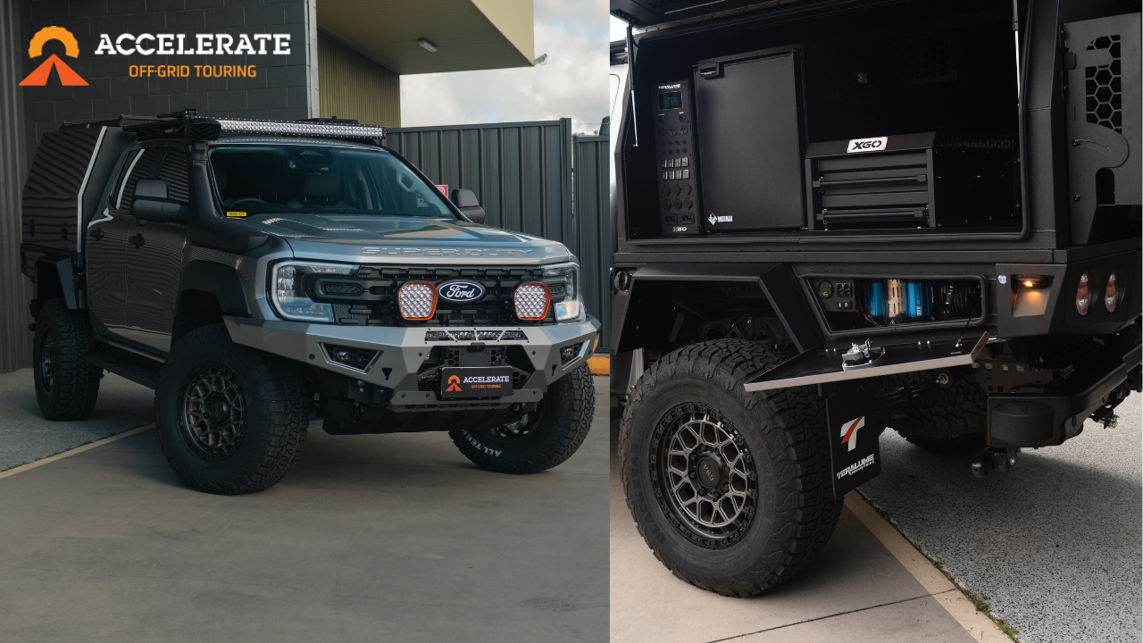 Ford Ranger Super Duty Complete Touring Build | Teralume Canopy, 300Ah Lithium, Starlink & More