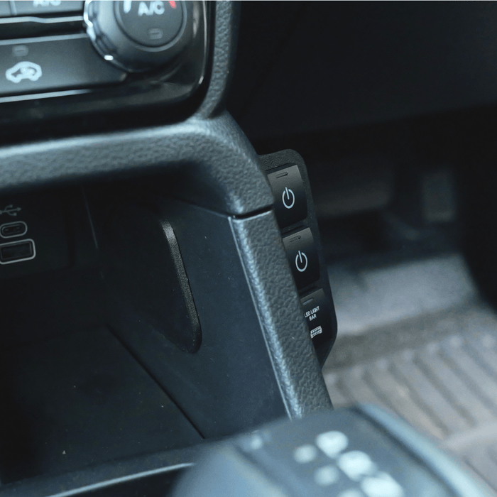 Accelerate Off-Grid Touring Accessory Switch Panel - Ford Ranger NextGen & Super Duty - Centre Console