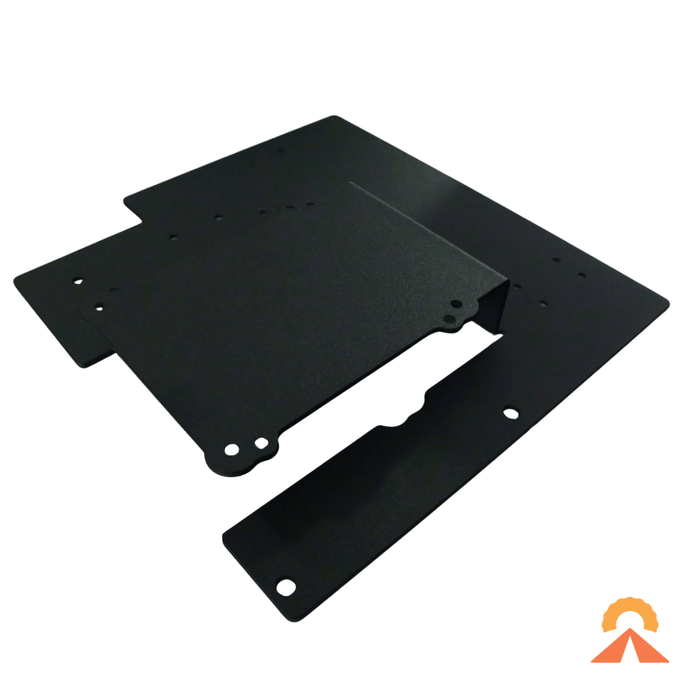 Accelerate Off-Grid Touring Battery Tray Dual Battery Tray Only - Ford Ranger NextGen & Super Duty - Behind Seat