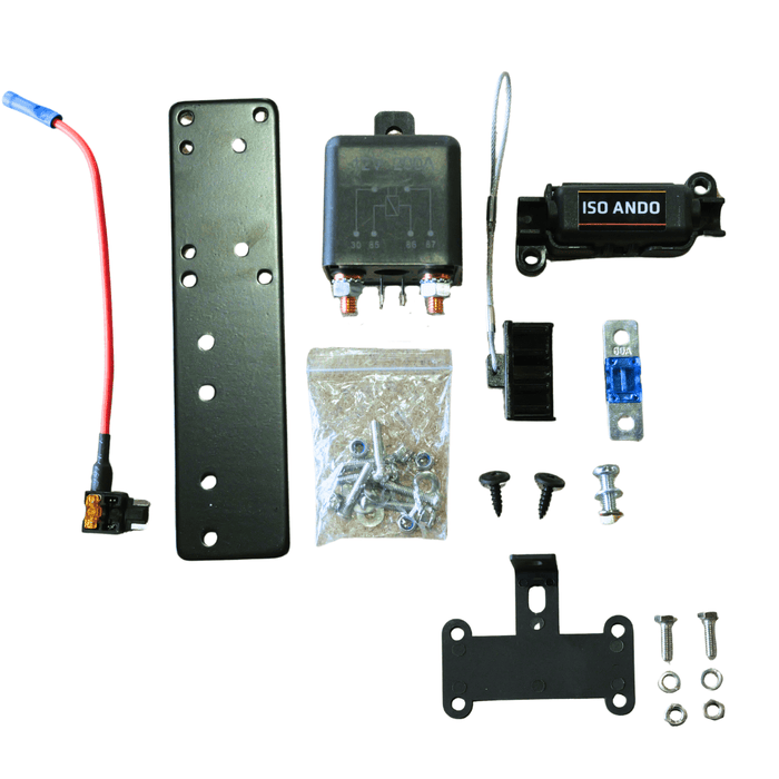 Accelerate Off-Grid Touring Cable & Wire Isolated Anderson Plug - 250 Series Prado