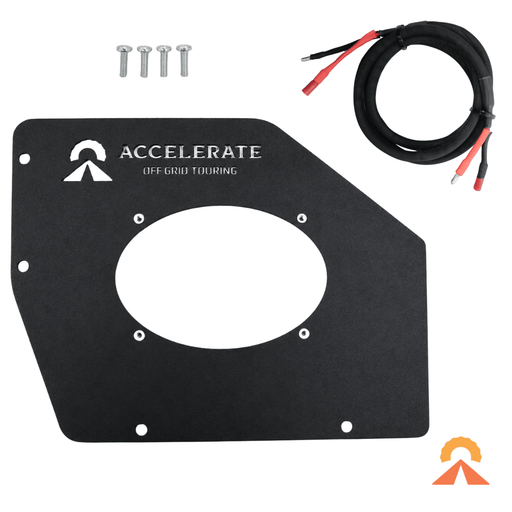 Accelerate Off-Grid Touring DIY Accessories NextGen Ford Ranger SubWoofer Relocation Kit