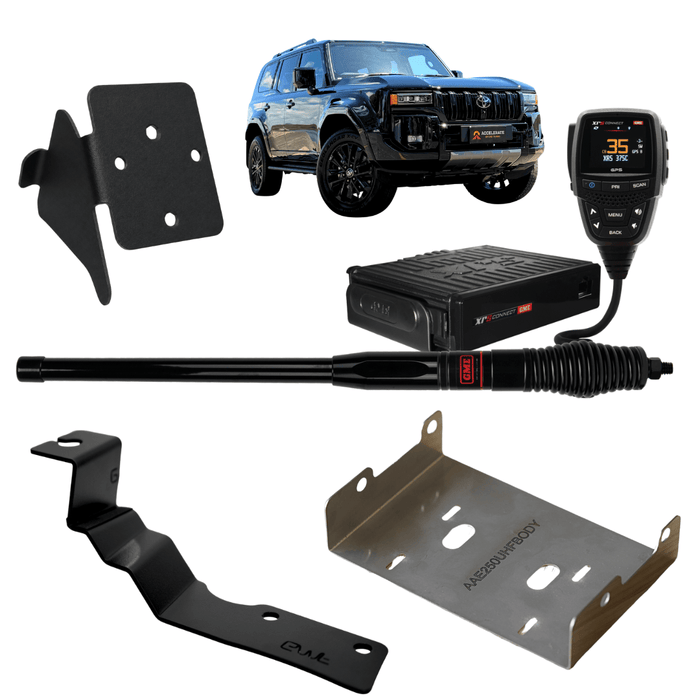 Accelerate Off-Grid Touring DIY Accessories UHF Communication Bundle - Prado 250 Series