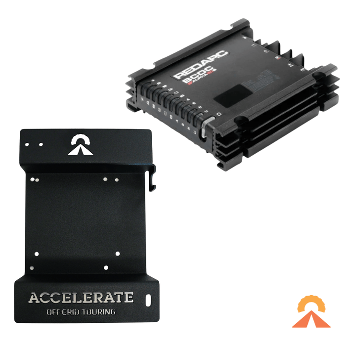 Accelerate Off-Grid Touring DIY Kits Alpha 50A / No Charge Harness DCDC Charger Tray - 300 Series - Under Bonnet