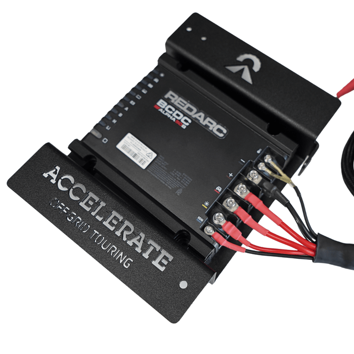 Accelerate Off-Grid Touring DIY Kits DCDC Charger Tray - LC300 Series - Under Bonnet