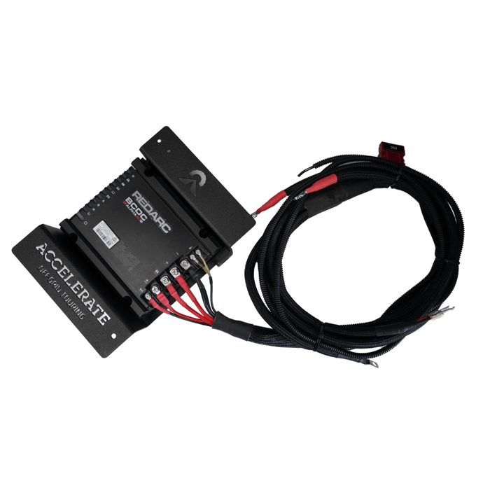 Accelerate Off-Grid Touring DIY Kits DCDC Charger Tray - LC300 Series - Under Bonnet