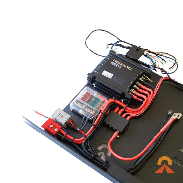 Accelerate Off-Grid Touring DIY Kits Dual Battery – 79 Series LandCruiser – 100Ah Behind Seat - With Air Compressor