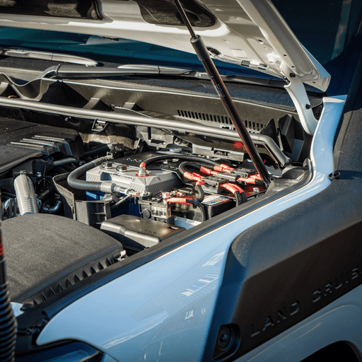Accelerate Off-Grid Touring DIY Kits Dual Battery - LC300 Series - Under Bonnet