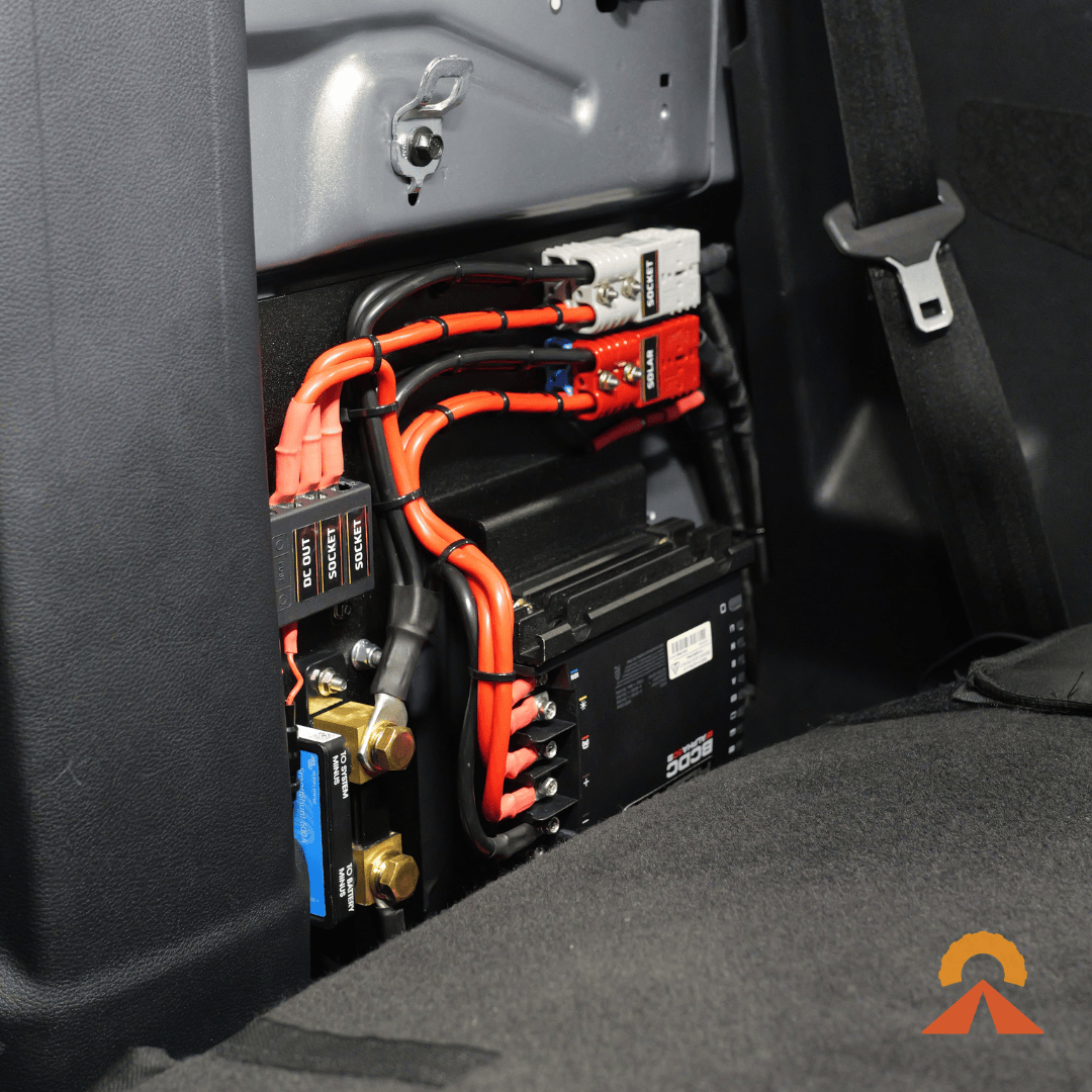 Accelerate Off-Grid Touring DIY Kits Dual Battery - Next-Gen & Super Duty Ford Ranger - Behind Seat
