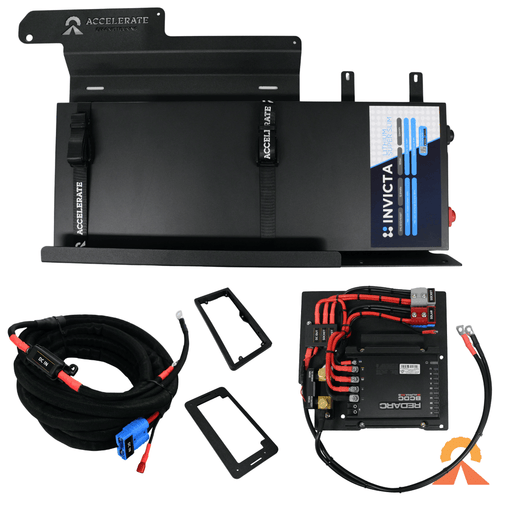 Accelerate Off-Grid Touring DIY Kits Dual Battery - Next-Gen & Super Duty Ford Ranger - Behind Seat