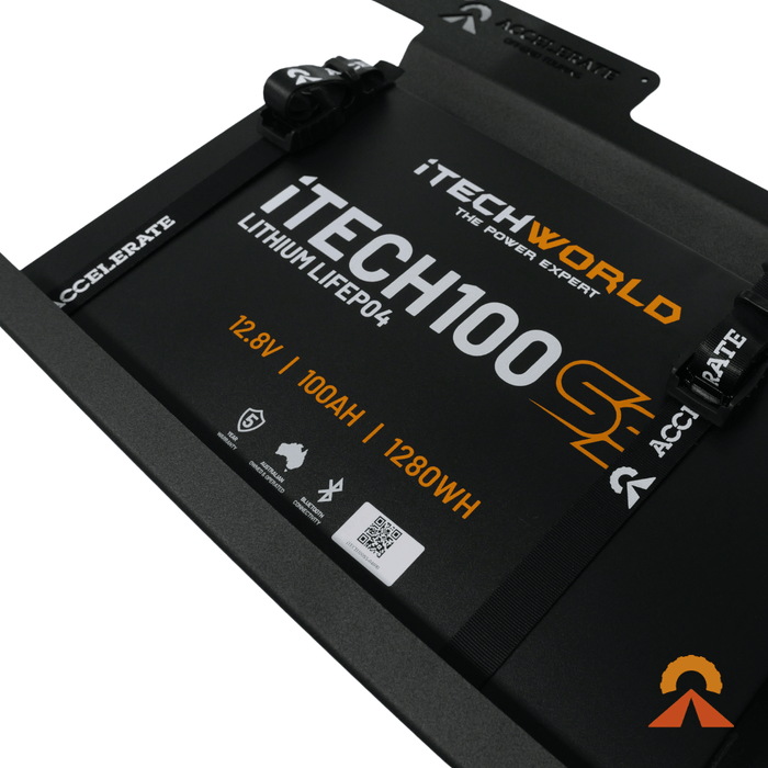 Accelerate Off-Grid Touring DIY Kits Dual Battery - Next-Gen & Super Duty Ford Ranger - Behind Seat