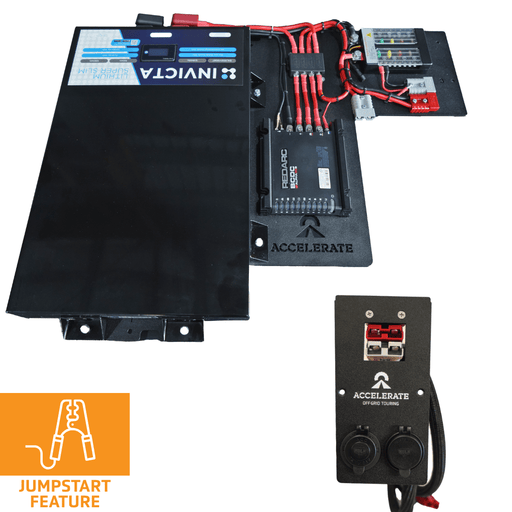 Accelerate Off-Grid Touring DIY Kits Dual Battery - Prado LC250 Series - Under Floor - With Jumpstart Feature