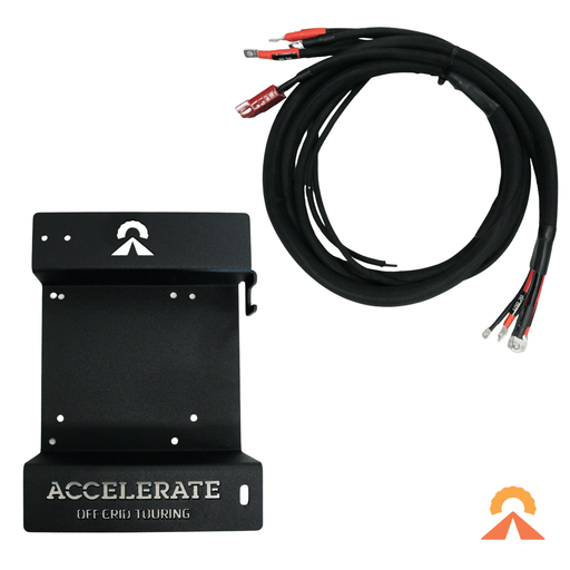 Accelerate Off-Grid Touring DIY Kits No Charger / Yes Charger Harness to Suit Alpha DCDC Charger Tray - 300 Series - Under Bonnet