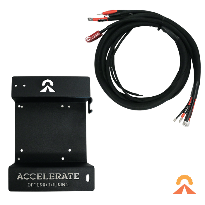 Accelerate Off-Grid Touring DIY Kits No Charger / Yes Charger Harness to Suit Alpha DCDC Charger Tray - 300 Series - Under Bonnet