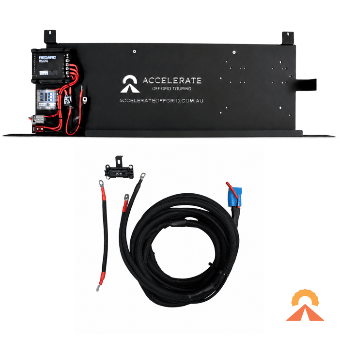 Accelerate Off-Grid Touring Dual Battery - Behind Seat No Battery / Alpha 25A / No Dual Battery – 79 Series LandCruiser – 100/200Ah Behind Seat - With Jumpstart Feature
