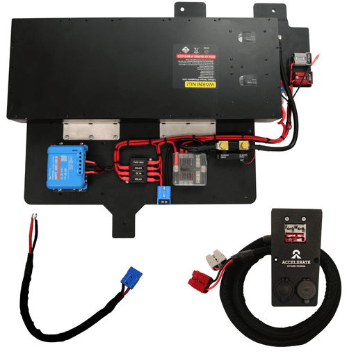 Accelerate Off-Grid Touring Dual Battery - Prado 250 Series - 220Ah Under Floor