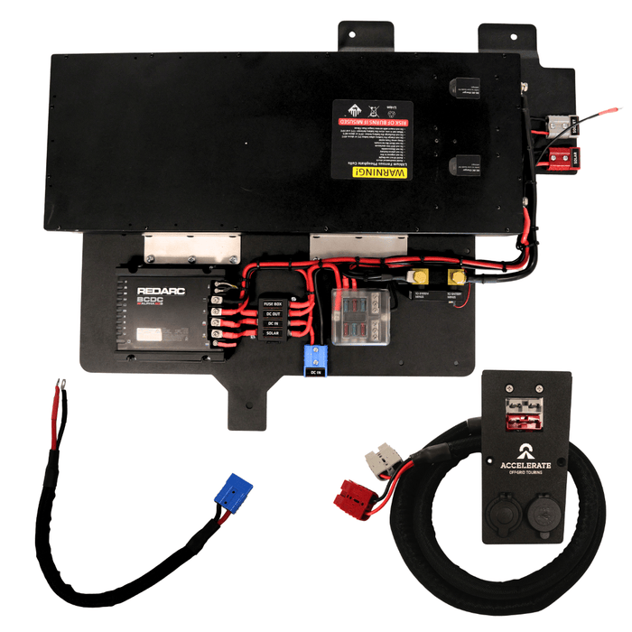 Accelerate Off-Grid Touring Dual Battery - Prado 250 Series - 220Ah Under Floor - With Jumpstart Feature