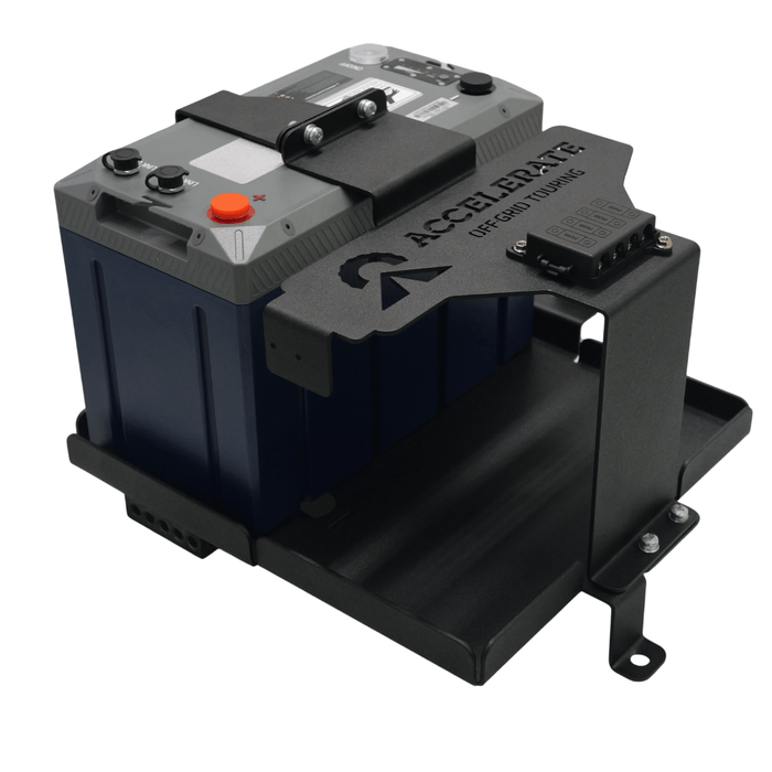Accelerate Off-Grid Touring Dual Battery - Prado 250 Series - Under Bonnet - Jumpstart Feature