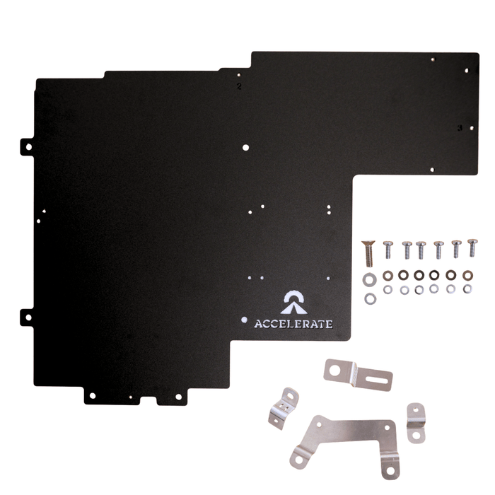 Accelerate Off-Grid Touring Dual Battery Tray Only - 250 Series - Underfloor