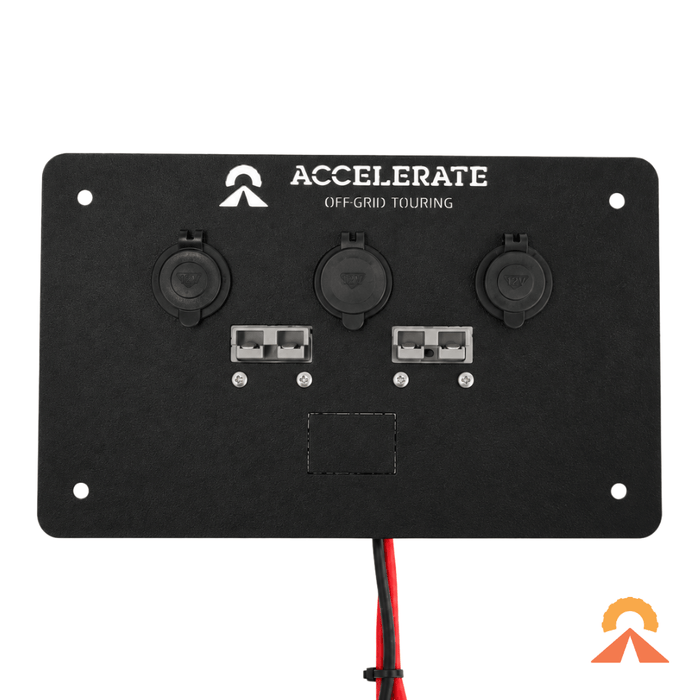 Accelerate Off-Grid Touring Dual Battery - Under Bonnet Dual Battery - Ford Ranger NextGen & Super Duty - Under Bonnet - Jumpstart Feature