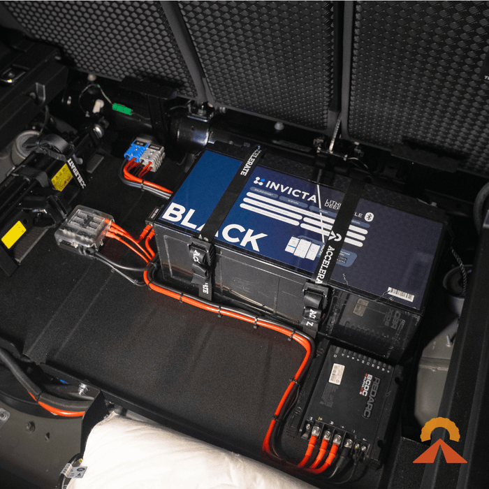 Accelerate Off-Grid Touring Dual Battery - Under Floor Dual Battery - Land Rover Defender - Underfloor - With Jumpstart Feature