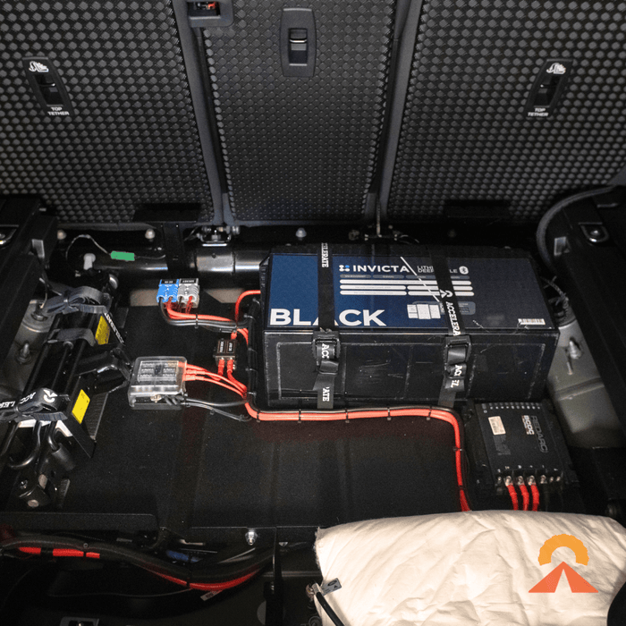 Accelerate Off-Grid Touring Dual Battery - Under Floor Dual Battery - Land Rover Defender - Underfloor - With Jumpstart Feature