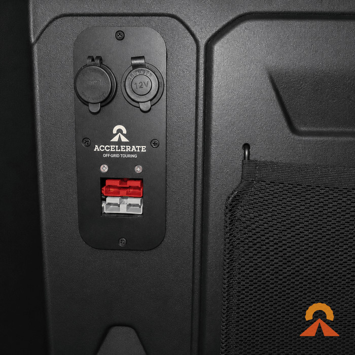 Accelerate Off-Grid Touring Dual Battery - Under Floor Dual Battery - Land Rover Defender - Underfloor - With Jumpstart Feature