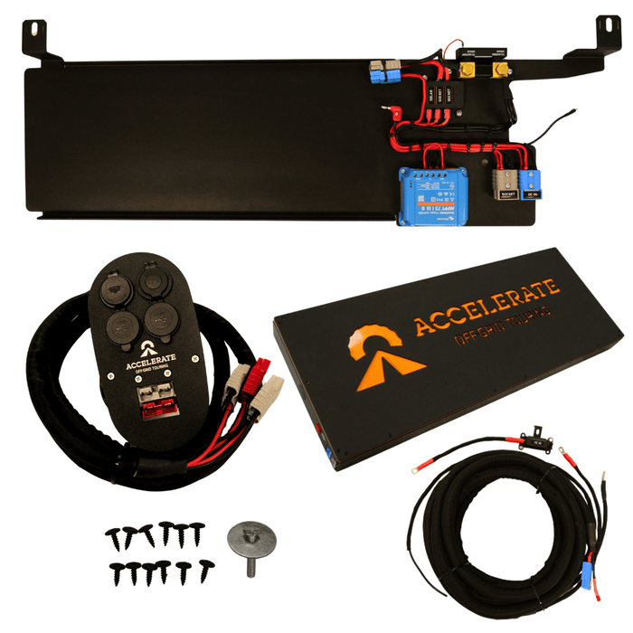 Accelerate Off-Grid Touring Dual Battery - Y62 Patrol - 110Ah Under Floor