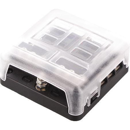 Accelerate Off-Grid Touring OEX Fuse Box Standard Blade 6-Way