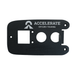 Accelerate Off-Grid Touring Socket Banks Accelerate Socket Plate - Isuzu MU-X - Rear Cup Holder - Passenger