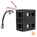 Accelerate Off-Grid Touring Socket Banks No Sockets - Socket Box Only / Yes - 30cm Tail Customisable 12v Power Distribution Box - Canopy, Tub & Universal Fitment