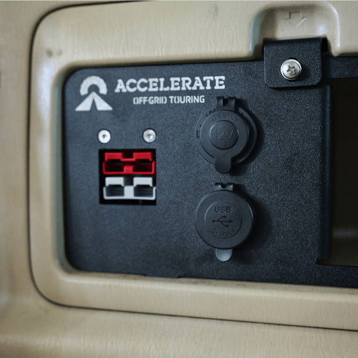 Accelerate Off-Grid Touring Socket Banks Socket Bank - 100 Series LandCruiser - Rear Compartment