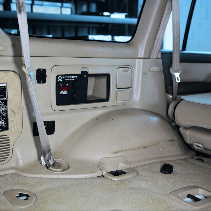 Accelerate Off-Grid Touring Socket Banks Socket Bank - 100 Series LandCruiser - Rear Compartment