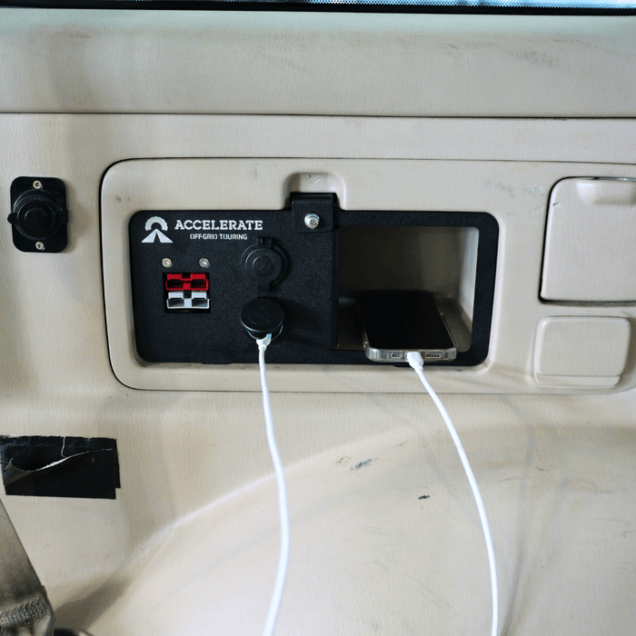Accelerate Off-Grid Touring Socket Banks Socket Bank - 100 Series LandCruiser - Rear Compartment