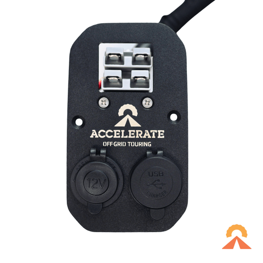 Accelerate Off-Grid Touring Socket Banks Socket Bank - 300 Series LandCruiser Hybrid - Rear Cup Holder