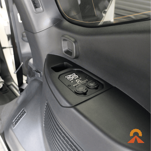 Accelerate Off-Grid Touring Socket Banks Socket Bank - 300 Series LandCruiser Hybrid - Rear Cup Holder
