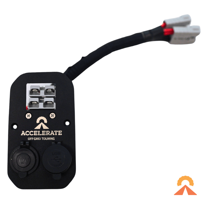 Accelerate Off-Grid Touring Socket Banks Socket Bank - 300 Series LandCruiser Hybrid - Rear Cup Holder