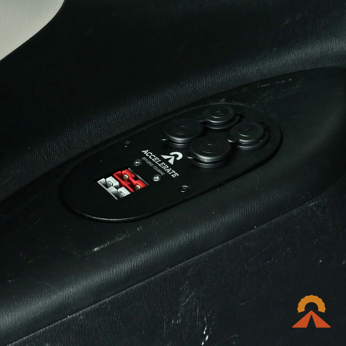 Accelerate Off-Grid Touring Socket Banks Socket Bank - Y62 Nissan Patrol - Rear Cup Holder