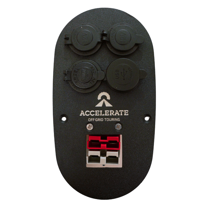 Accelerate Off-Grid Touring Socket Banks Socket Bank - Y62 Patrol - Rear Cup Holder