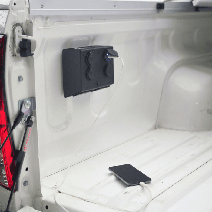 Accelerate Off-Grid Touring Socket Banks Universal Socket Box - Universal Mount