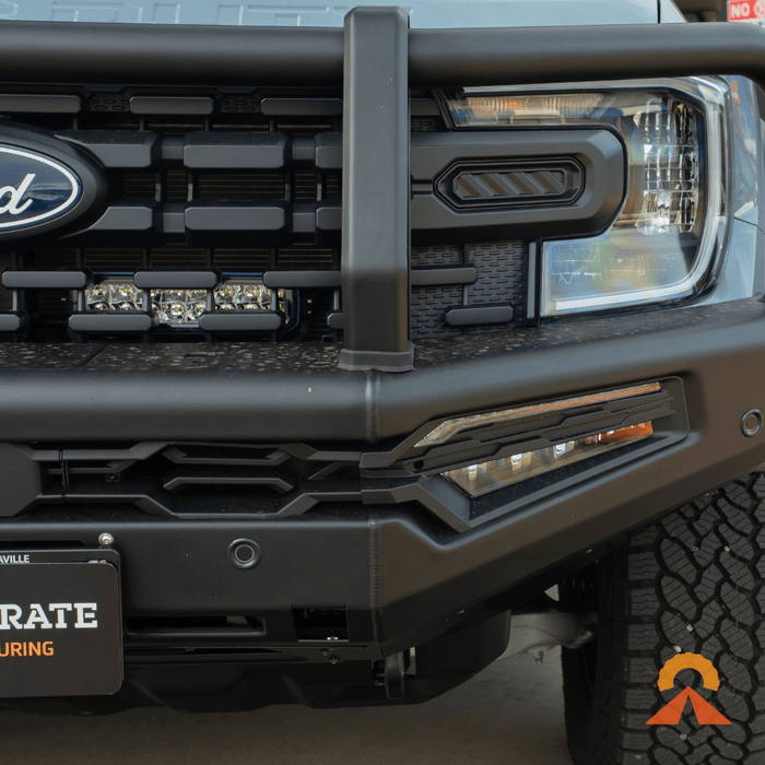 Accelerate Off-Grid Touring Spotlight Mount Lightbar Mount - Ford Ranger NextGen & Superduty - Behind Grille