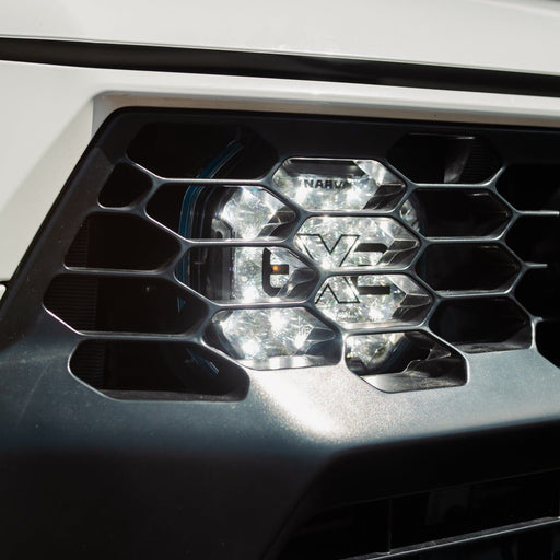 Accelerate Off-Grid Touring Spotlight Mount - N80 Hilux - Behind Grille