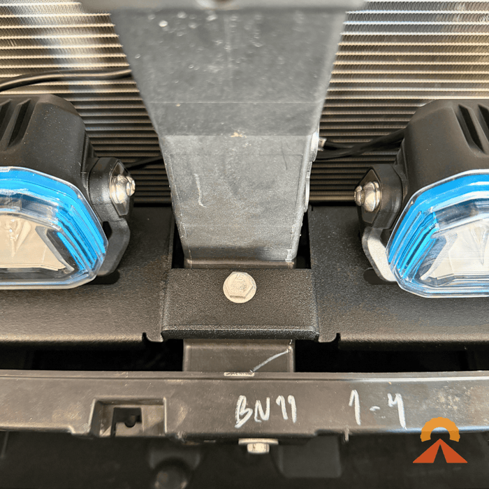 Accelerate Off-Grid Touring Spotlight Mount Spotlight/Lightbar Mount - Ford Ranger NextGen & Superduty - Behind Grille