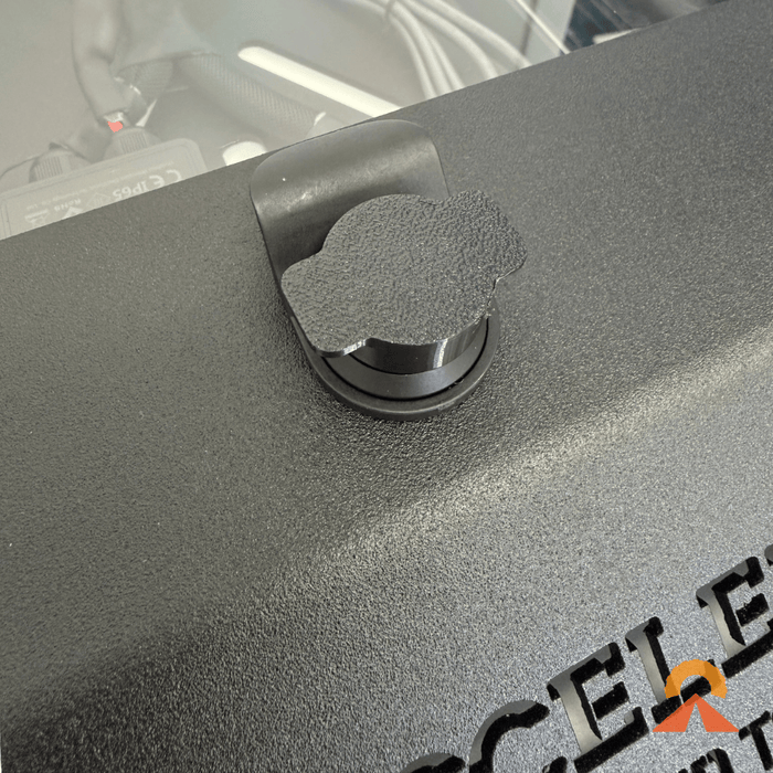Accelerate Off-Grid Touring Starlink Mount Lockable Starlink Mini Mount - Optional Quick Release