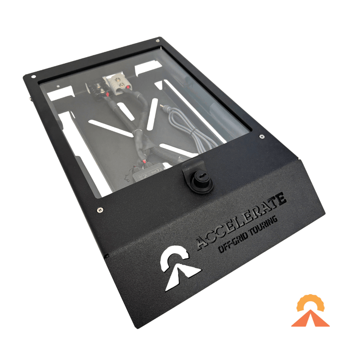 Accelerate Off-Grid Touring Starlink Mount Lockable Starlink Mini Mount - Optional Quick Release